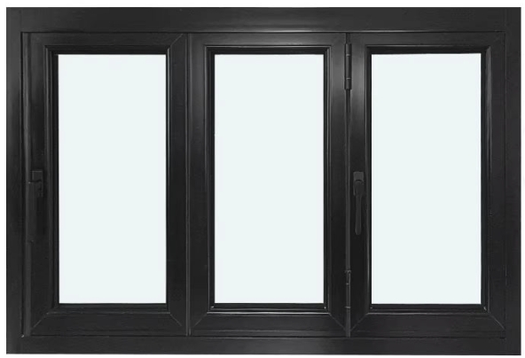 Modern design commercial window frames Folding windows with tempered glass Double-folding windows
